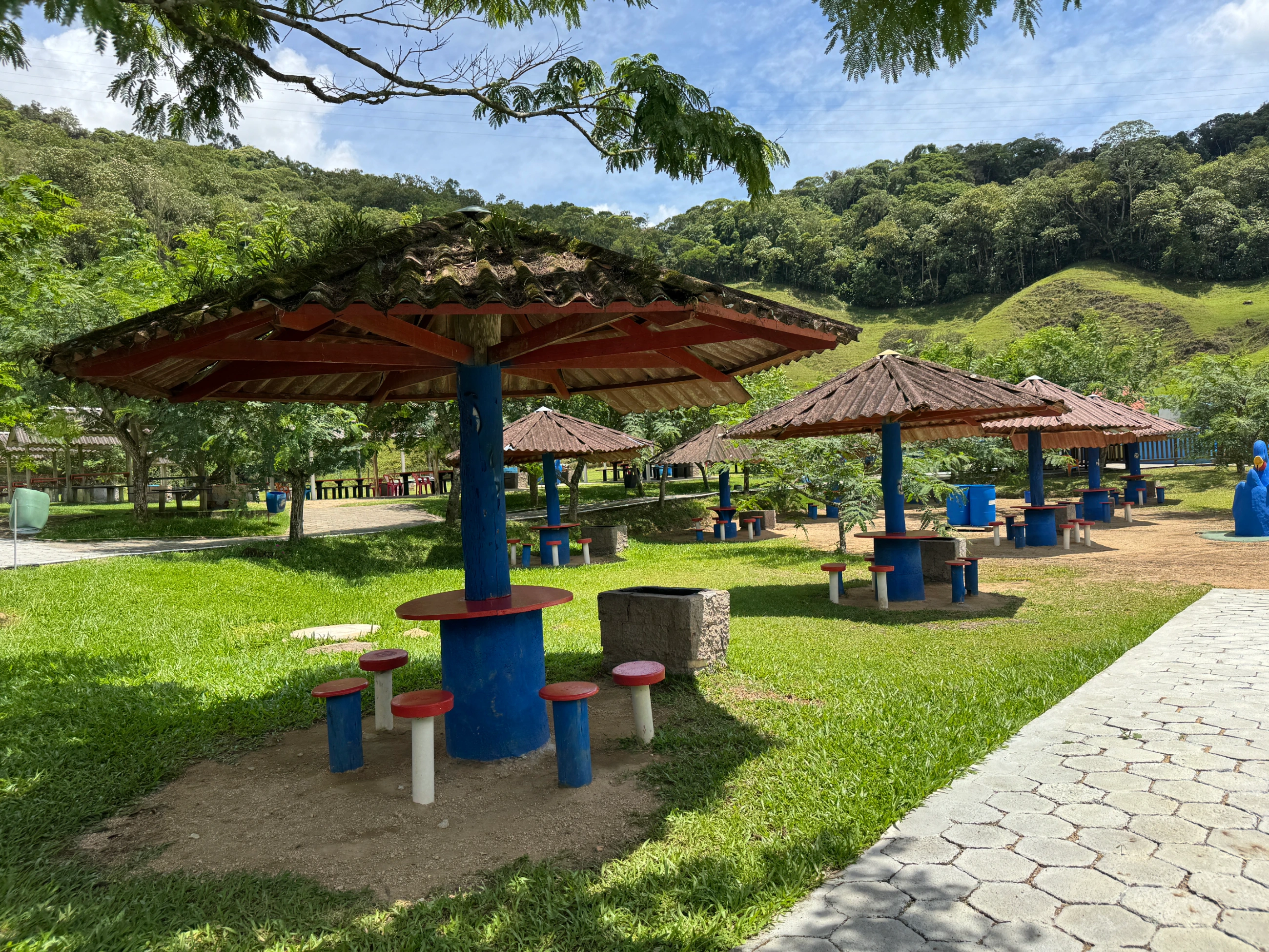 Foto da churrasqueira